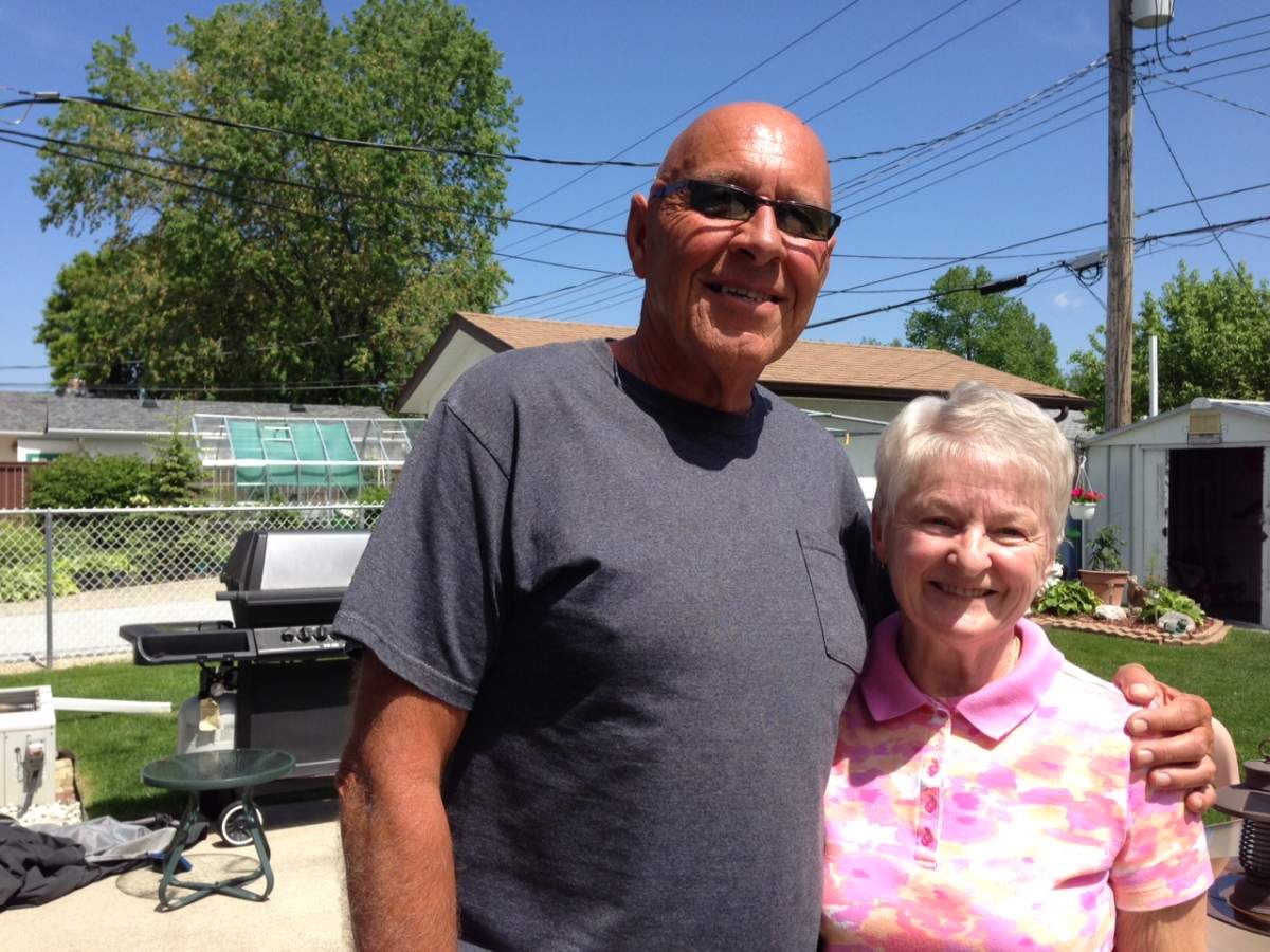 Dan Herzog and his wife Millie say he owes his life to the quick actions of paramedics.