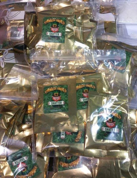 Edmonton police show off drugs seized in the city’s north end after search warrants were conducted on May 20, 2016.