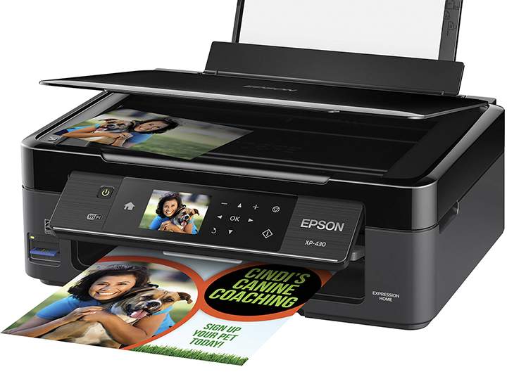 Epson Home XP-430 prints and crafts