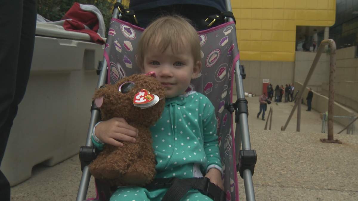 The Keating family is driving from Edmonton to Halifax after fleeing the Fort McMurray fires. Their four children range in age from two to eight.