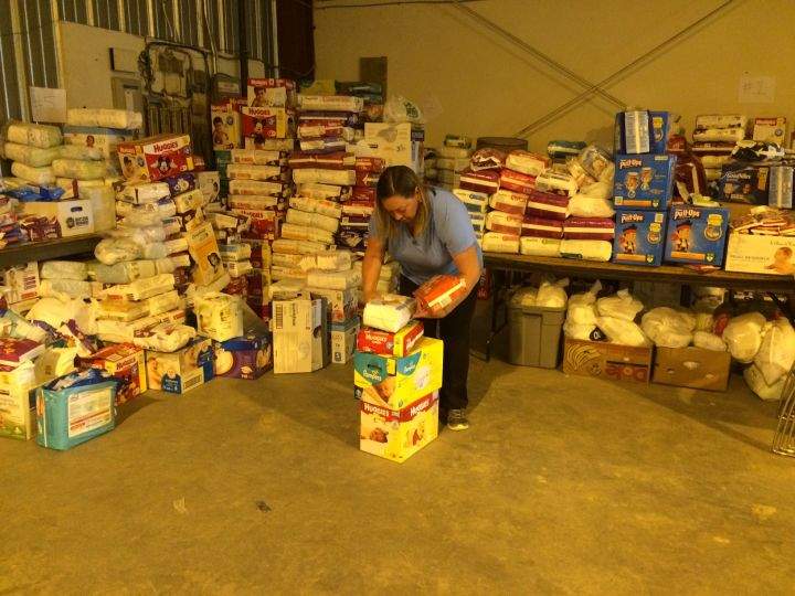 Countless donations have poured in from people in and around Wandering River to help fire evacuees.