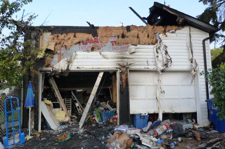 A garage fire extinguished by Saskatoon firefighters is under investigation.