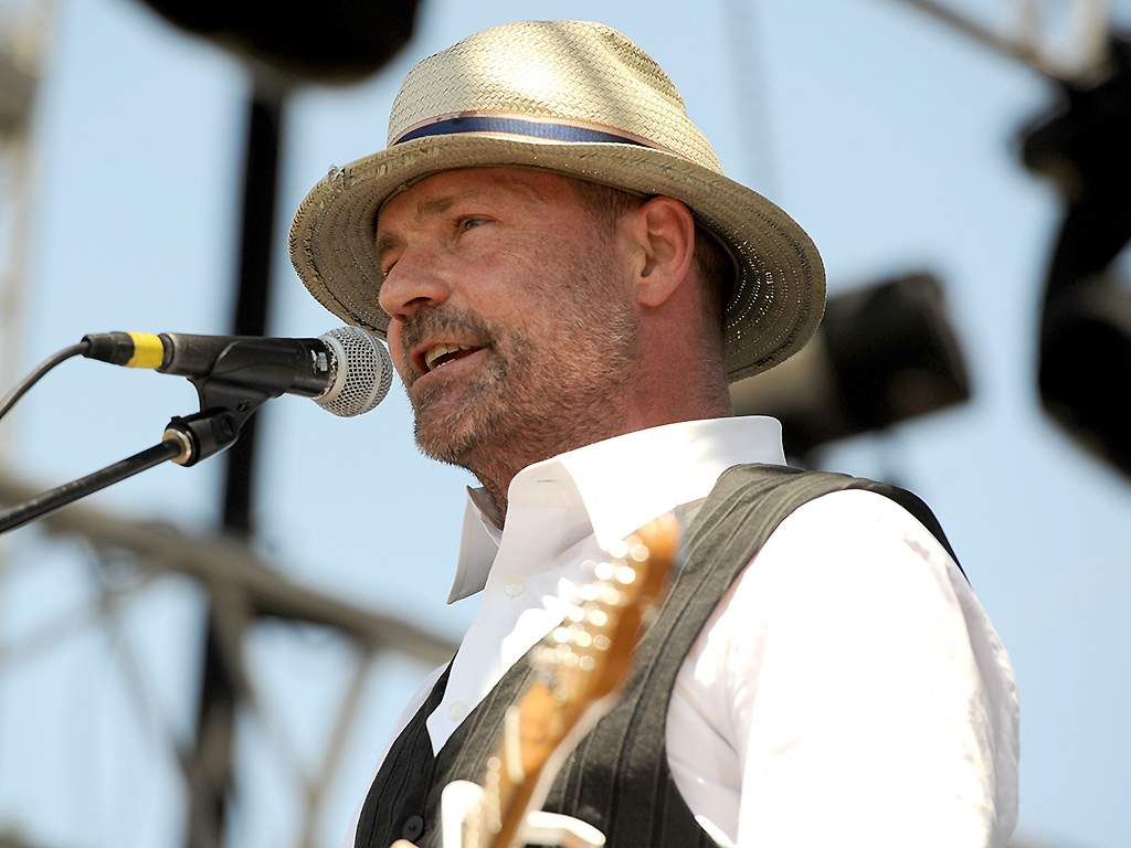 Gord Downie performs during Day 3 of the Coachella Valley Music & Arts Festival on April 17, 2011.