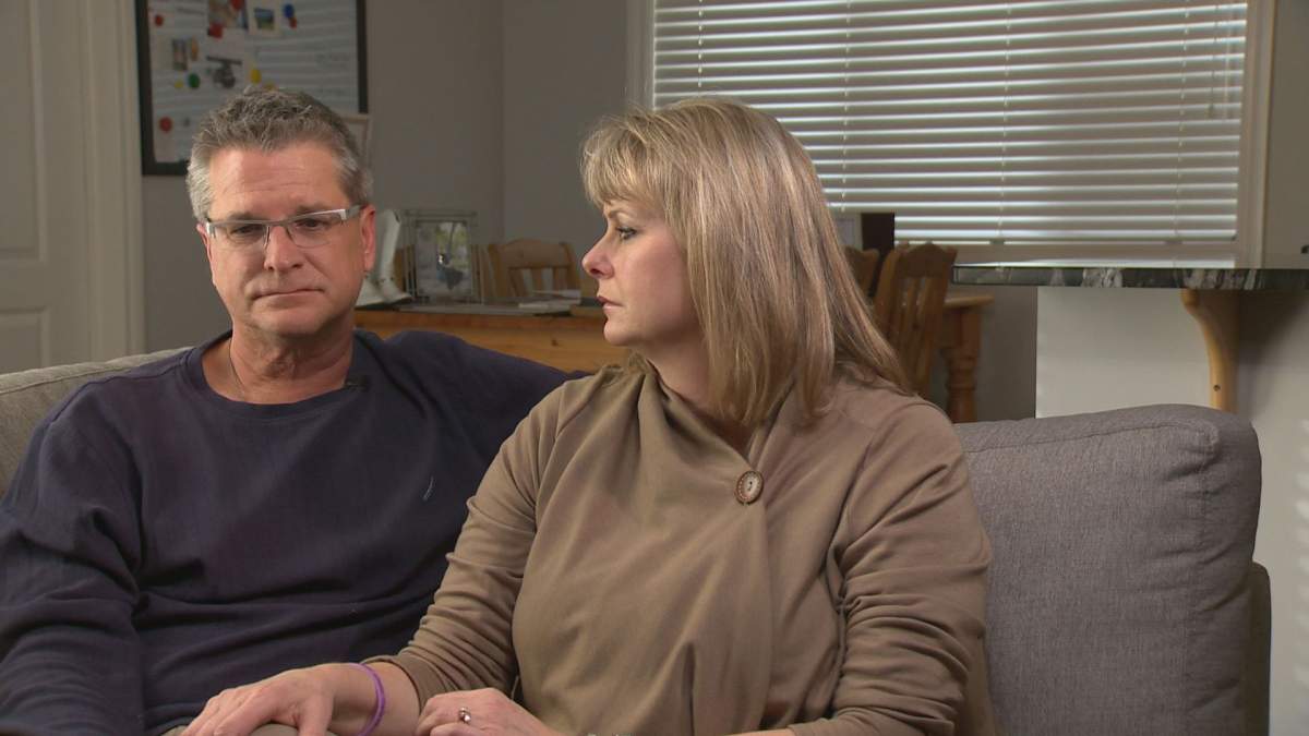 Kaiti’s father, Gregg Perras, and stepmother, Kam Laraway