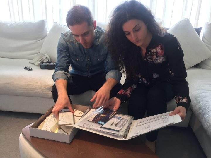Vanessa Maggio and Gianni Giancaspro pictured in their Montreal-area home on Saturday, May 28, 2016.