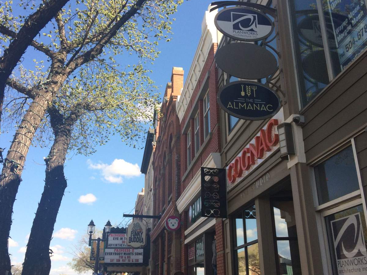More than 600 businesses call Old Strathcona home. 