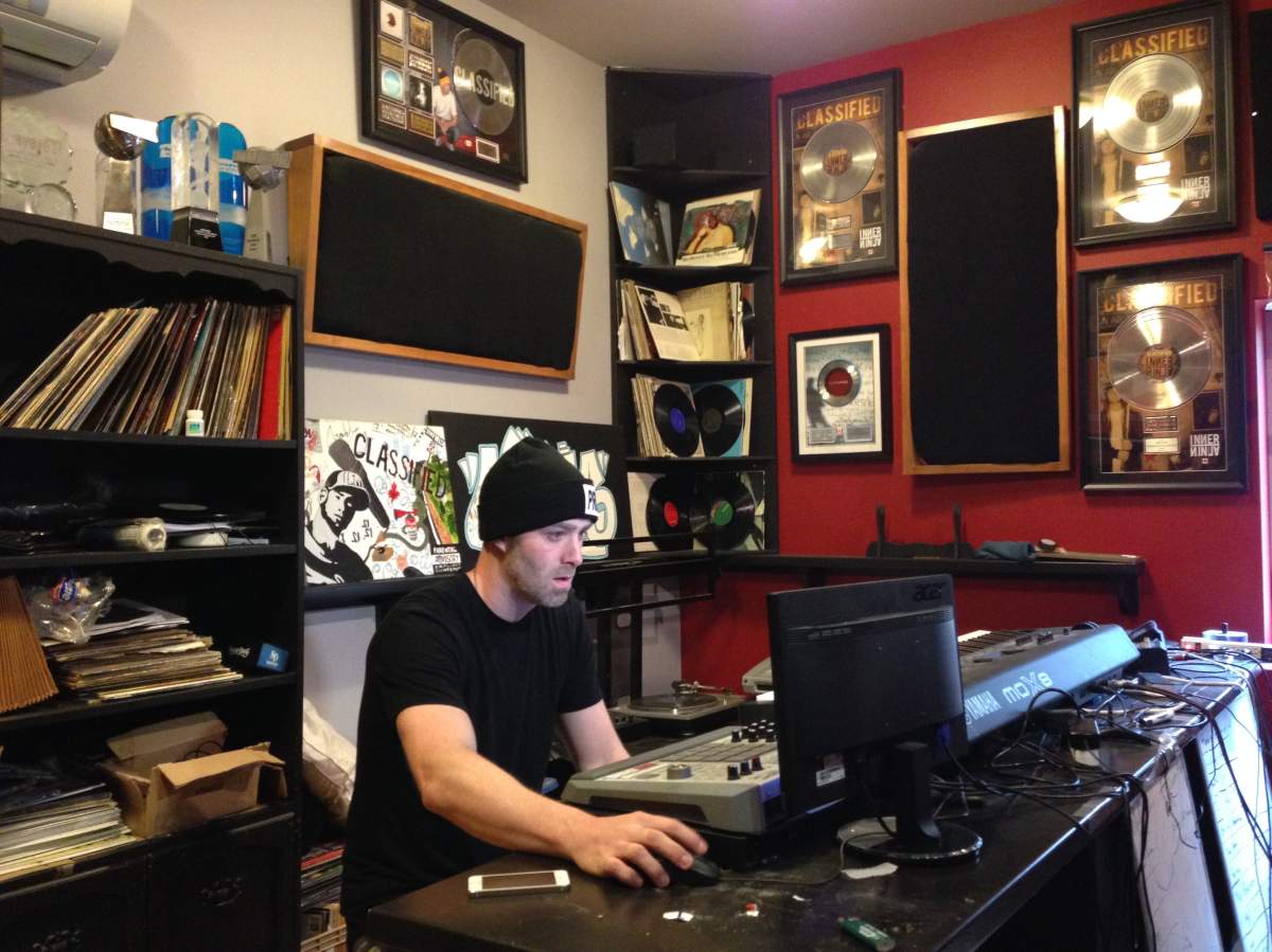 File - Nova Scotia rapper Classified released a new song in support of the MeToo movement.