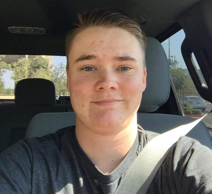 A recent photo of Jake posted by his father, Jon Ralston.