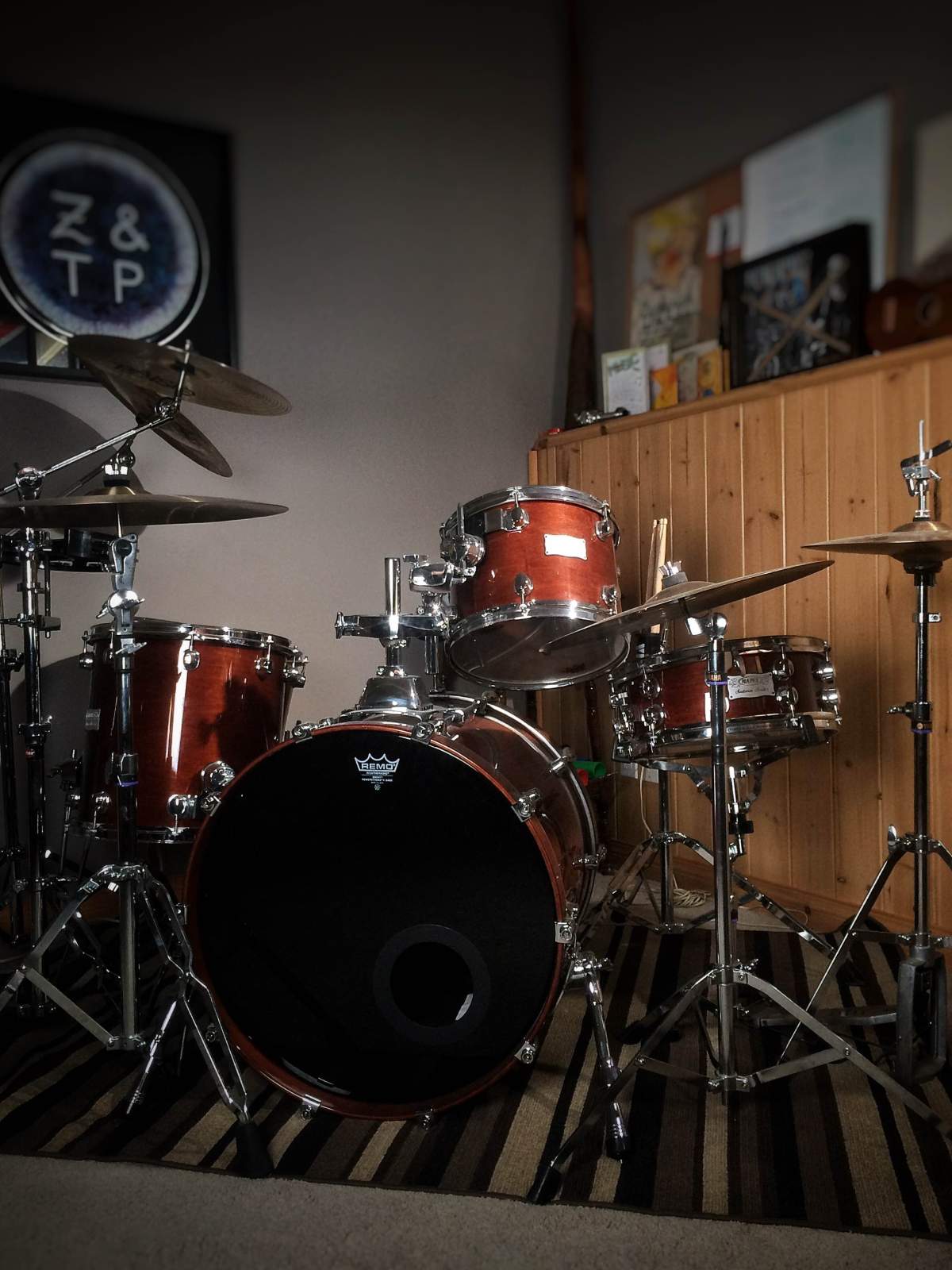 Josh Hunter was an accomplished musician who embraced his talents behind a drum set. His natural abilities to shine on stage are fondly remembered by his family every time the look at his beloved instrument.