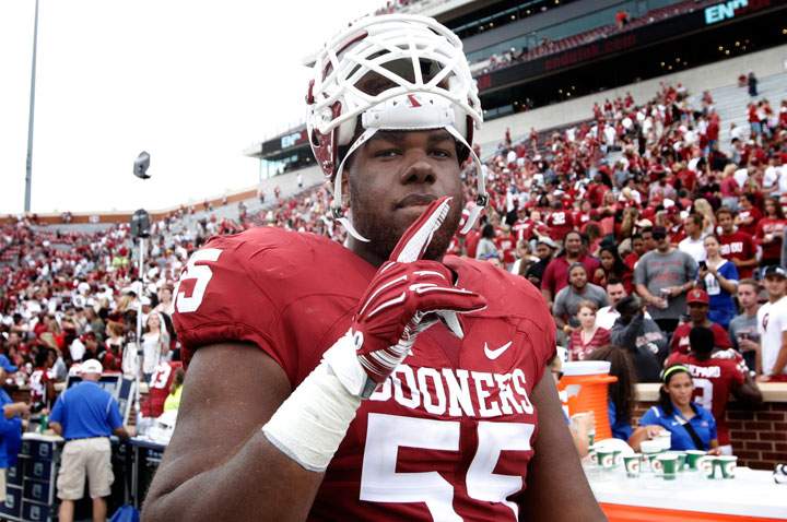 Saskatchewan Roughriders take tackle Josiah St. John first overall in CFL draft.