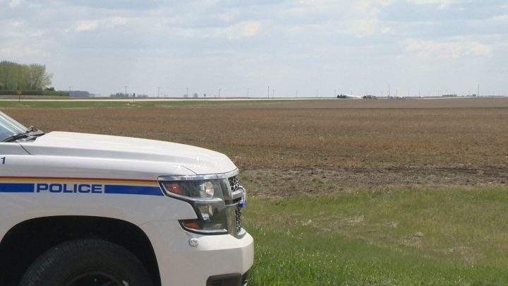 White Butte RCMP are currently on scene with fire and ambulance near Lajord on Highway 33 after a two-vehicle collision involving a car and a semi truck.