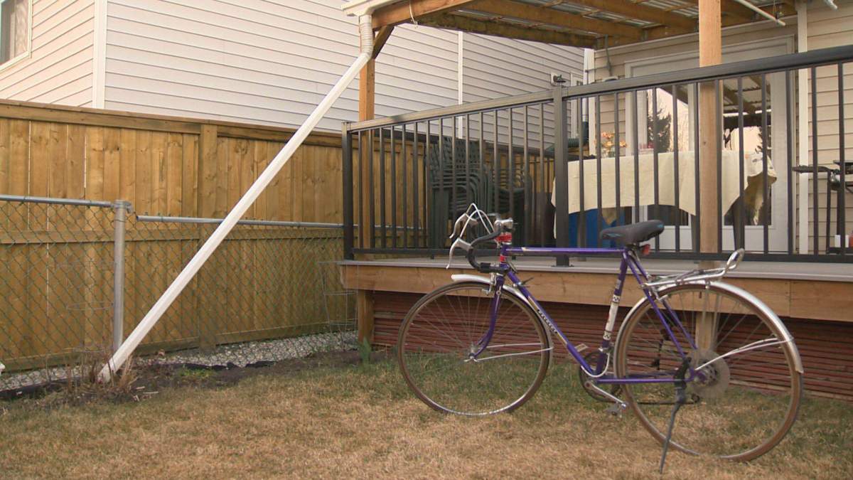 A bike belonging to Lawrence Hong reminds the family of his unwavering support and advocacy for Calgary. He was a big supporter of the bike paths. This bicycle is a heartbreaking treasure they will forever cherish.
