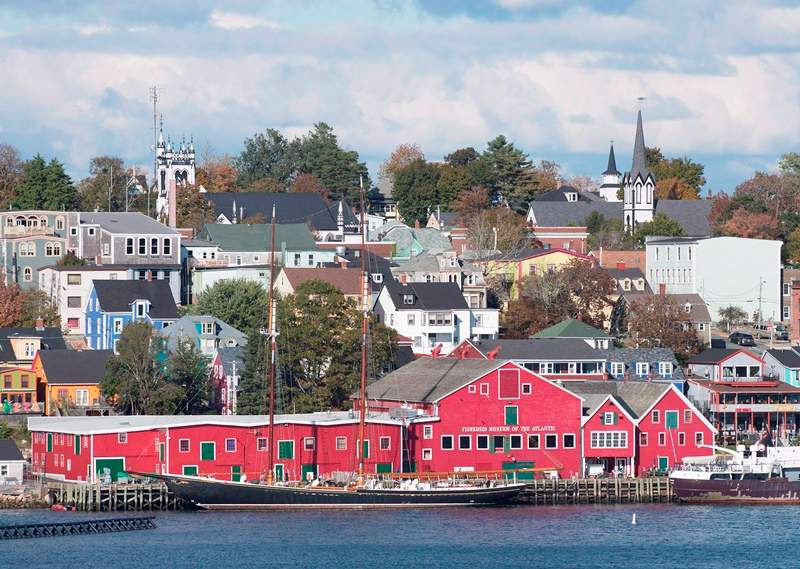 The waterfront in Lunenburg on Sunday, October 18, 2015. The historic town was designated a UNESCO World Heritage site in 1995.