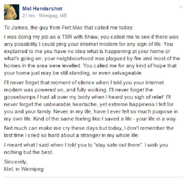 Fort McMurray wildfire: How checking an Internet connection gave an evacuee hope for his home - image
