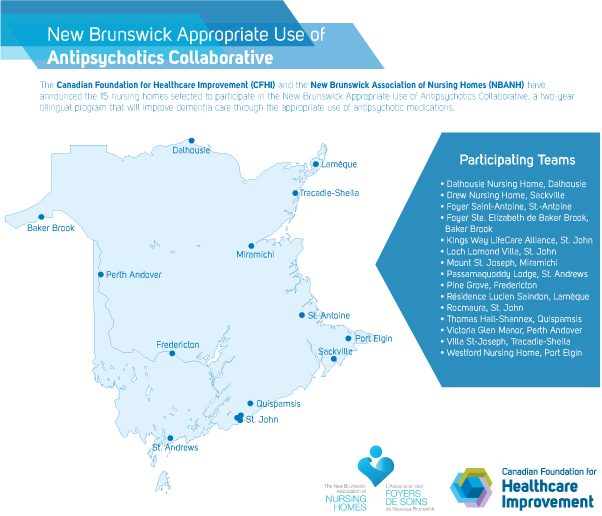 Fifteen nursing homes across the province are taking part in a pilot program to reduce the amount of antipsychotic medications given to senior citizens.