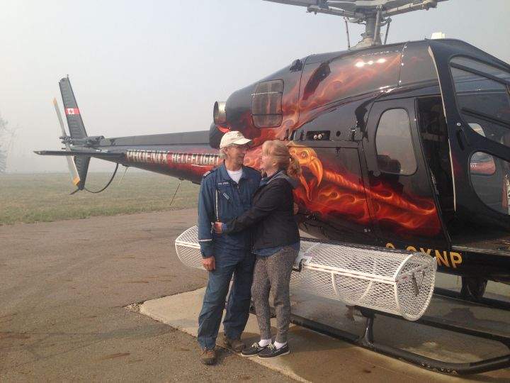 Fort McMurray fire bombers