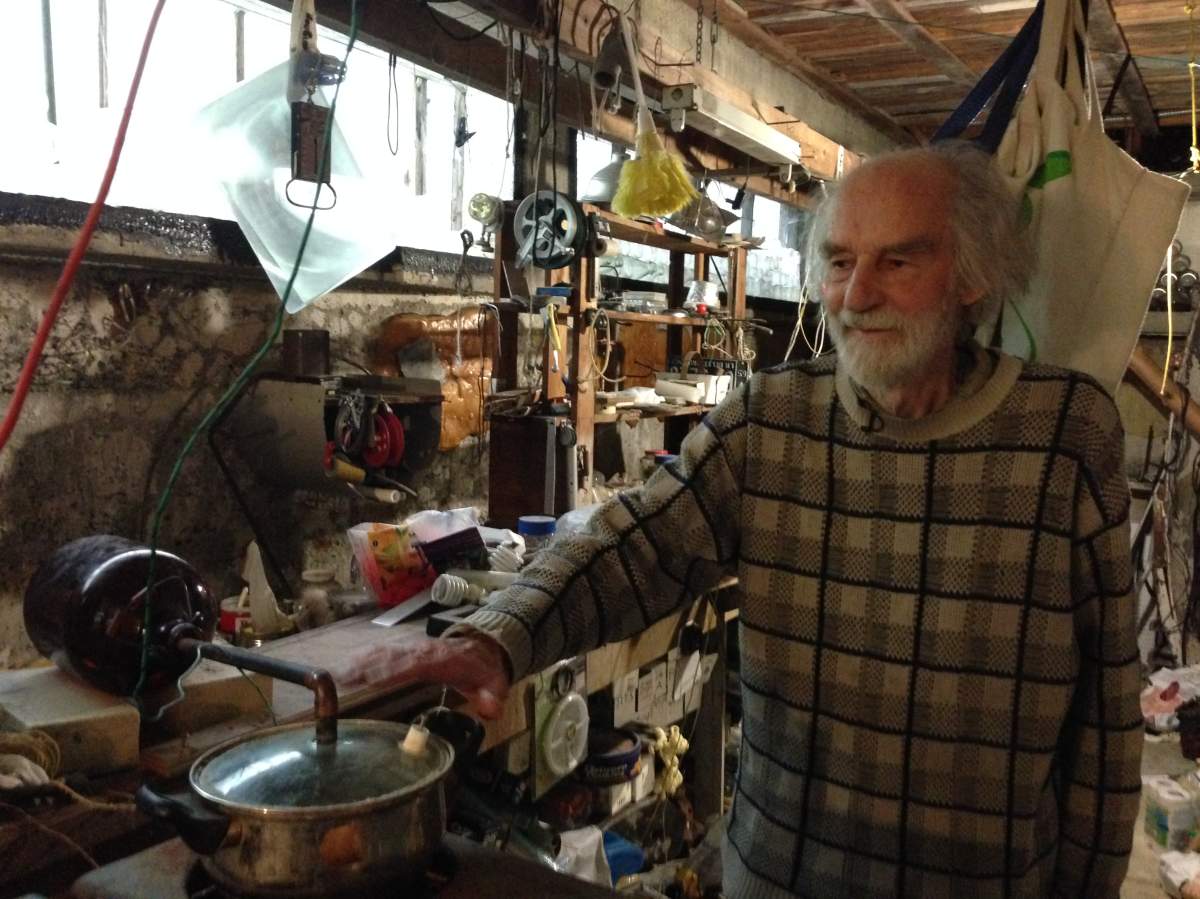 Peder Mortensen in his home, Wednessday, May 25, 2016.