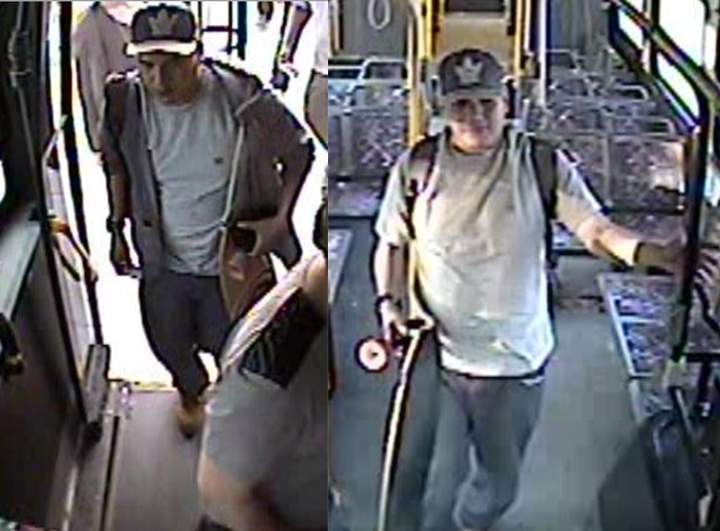 this guy is the person of interest from an attack on May 4 involving a skateboard on Portage Avenue.