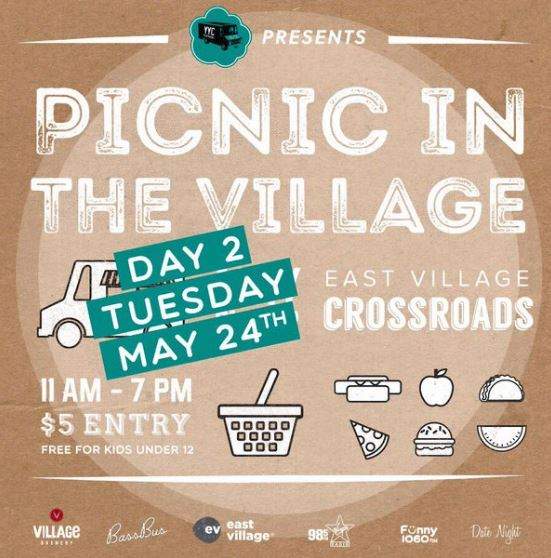 Calgary Food Trucks postponed their Picnic in the Village event until Tuesday due to weather.