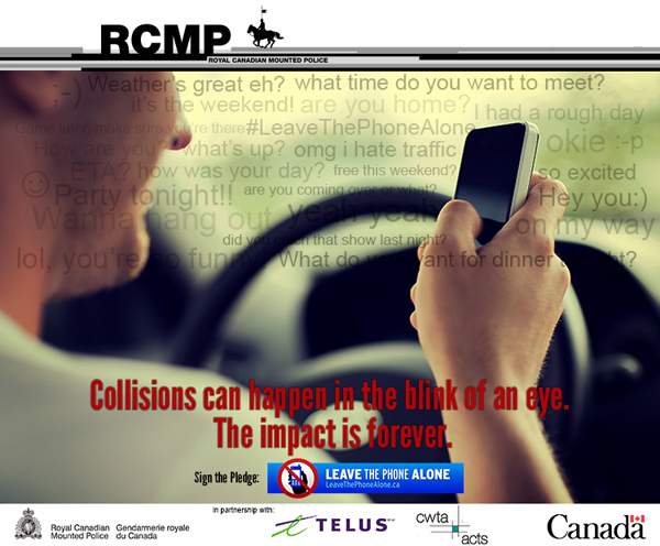 ‘It only takes a split second’: victim of distracted driving joins police in long weekend warning - image