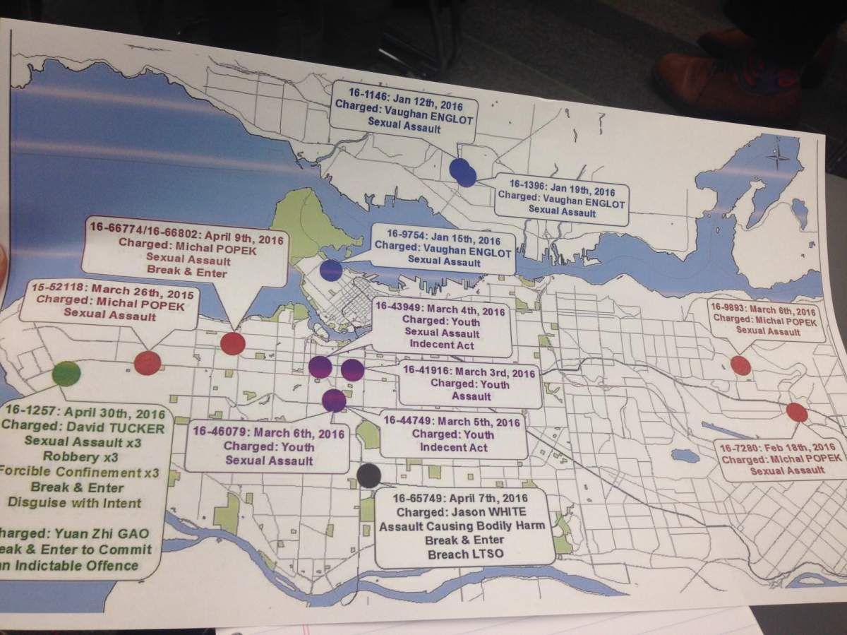 6 people charged in 10 sex assaults across the Lower Mainland - image