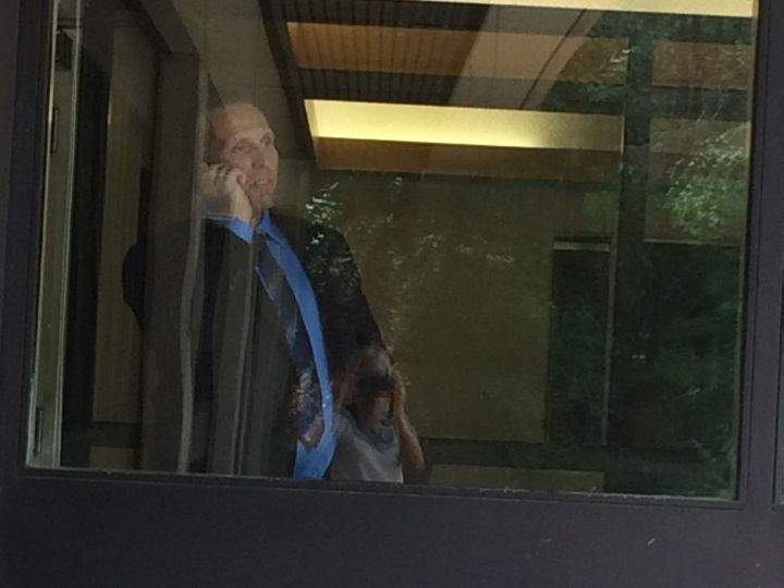 Shawn Wruck, accused of first-degree murder in connection with the death of Shannon Collins, is seen at the Edmonton Law Courts on May 18, 2016.