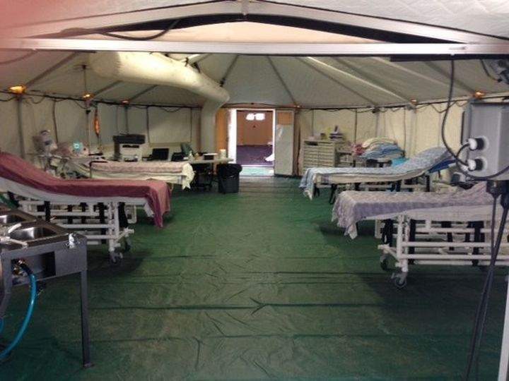 A look at the temporary Fort McMurray Urgent Care Centre.