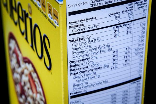 New food labelling amendments announced Wednesday by Health Canada are designed to make it easier to compare serving sizes on different products while shopping.