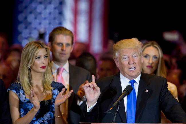 Donald Trump and his son Eric are being criticized for comments on sexual harassment in the workplace.