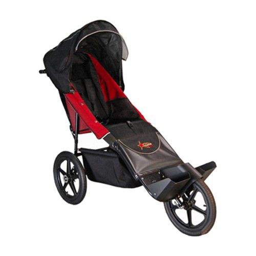An example of a red Adaptive Star – Axiom Endeavour 2 Push Chair.