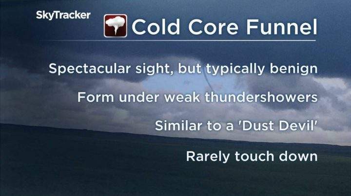 Funnel clouds spotted around Saskatchewan Tuesday - image