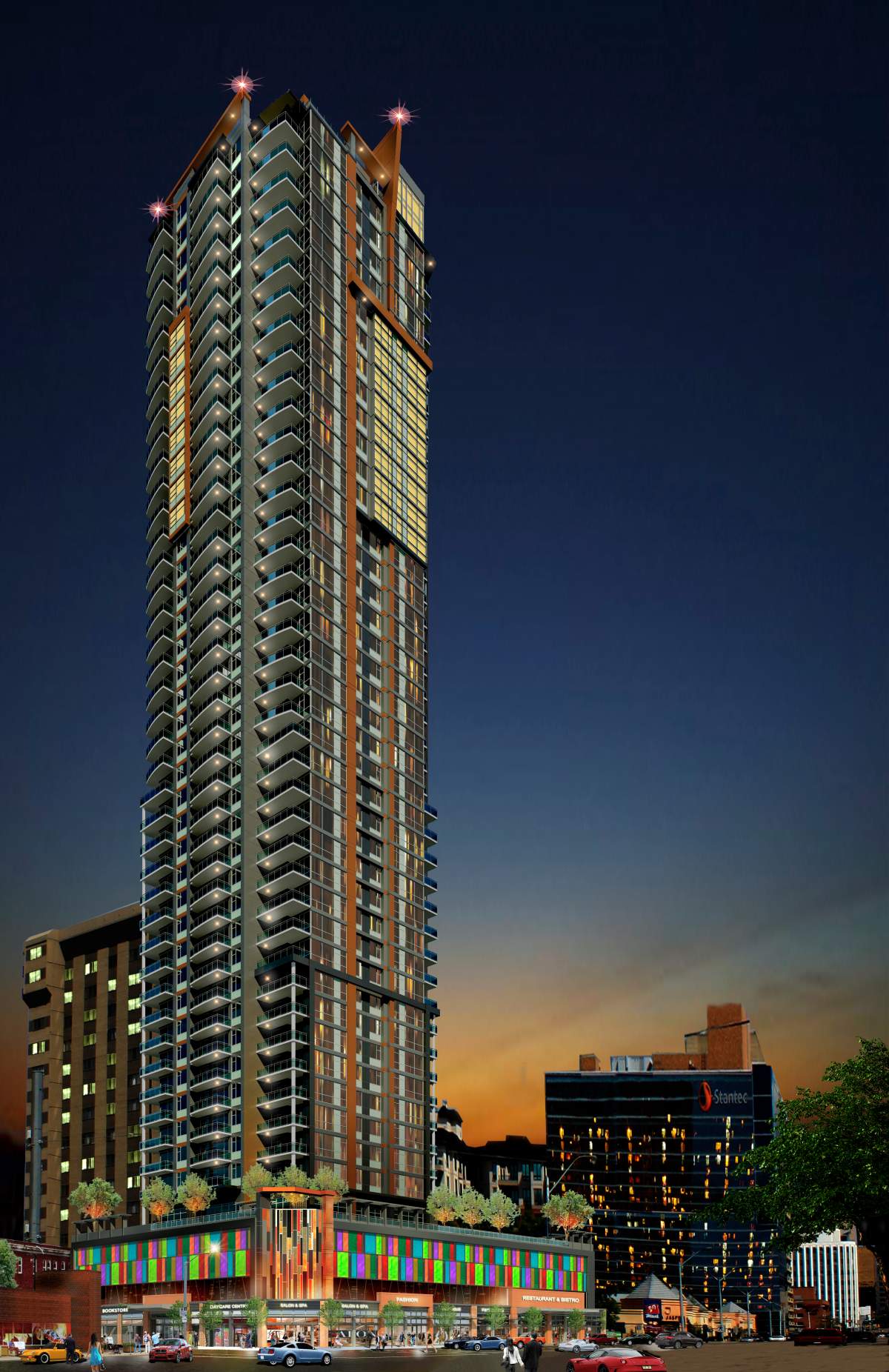 Tall tower proposal for central Edmonton runs into opposition - image