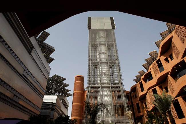 United Arab Emirates intercepted two missiles.