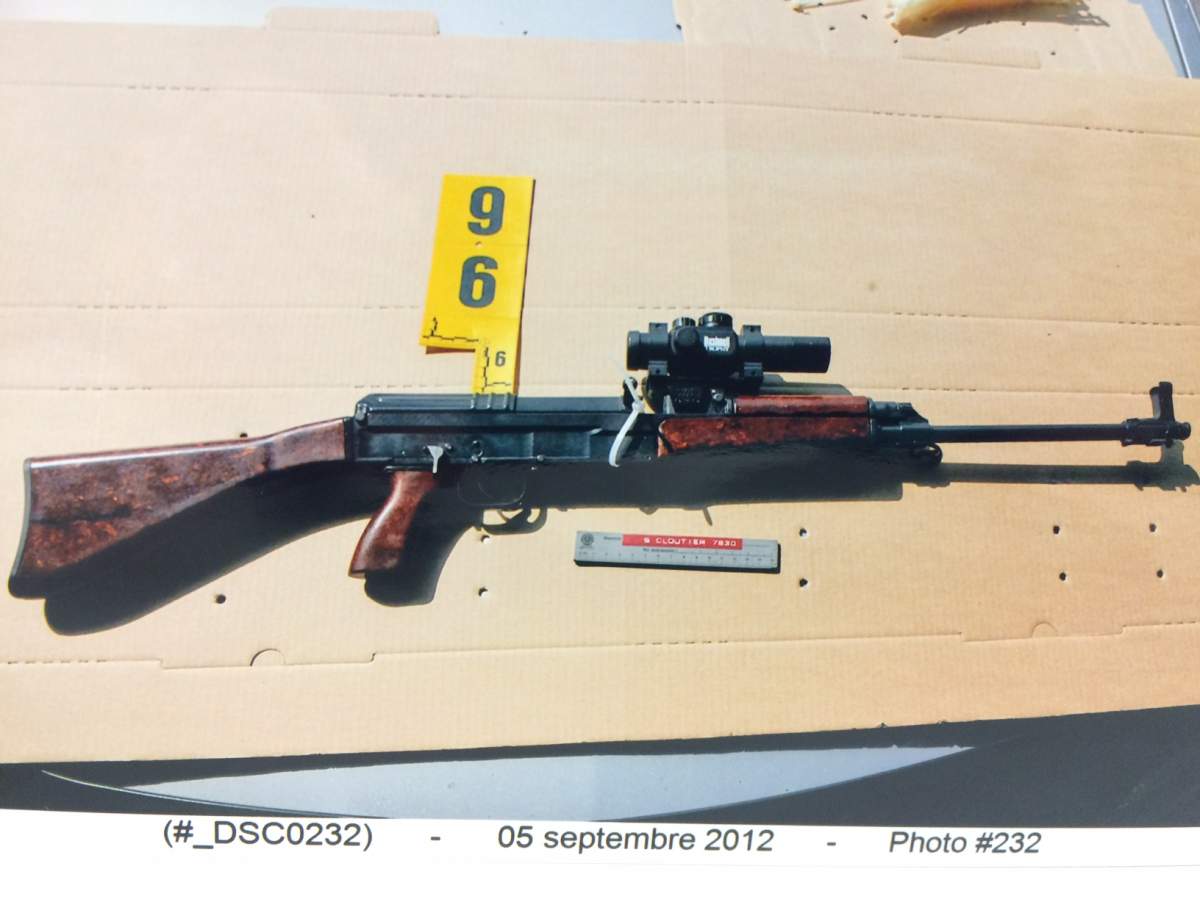 The Crown submitted hundreds of photos as evidence as part of a plan to prove Richard Henry Bain knew what he was doing the night of the election shooting. The trial is in its second day, Friday, June 10, 2016.