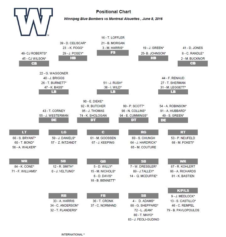 Winnipeg Blue Bombers eager for first test - image