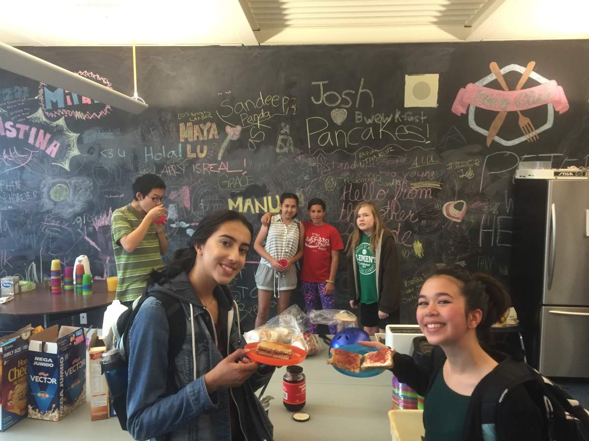 Credit: Thomas Froh. The Seva Club at McNair Secondary School in Richmond.