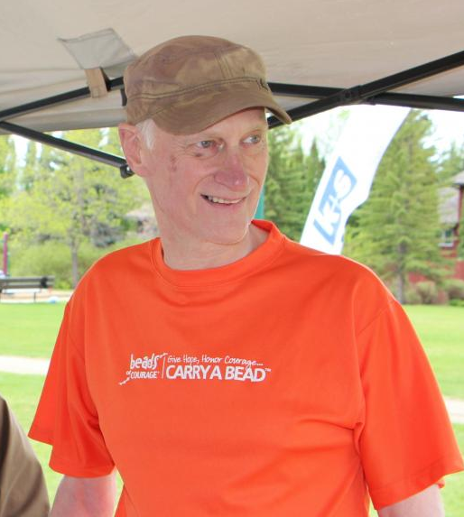 Doug Gillespie was instrumental in bringing the Beads of Courage program to Canada.