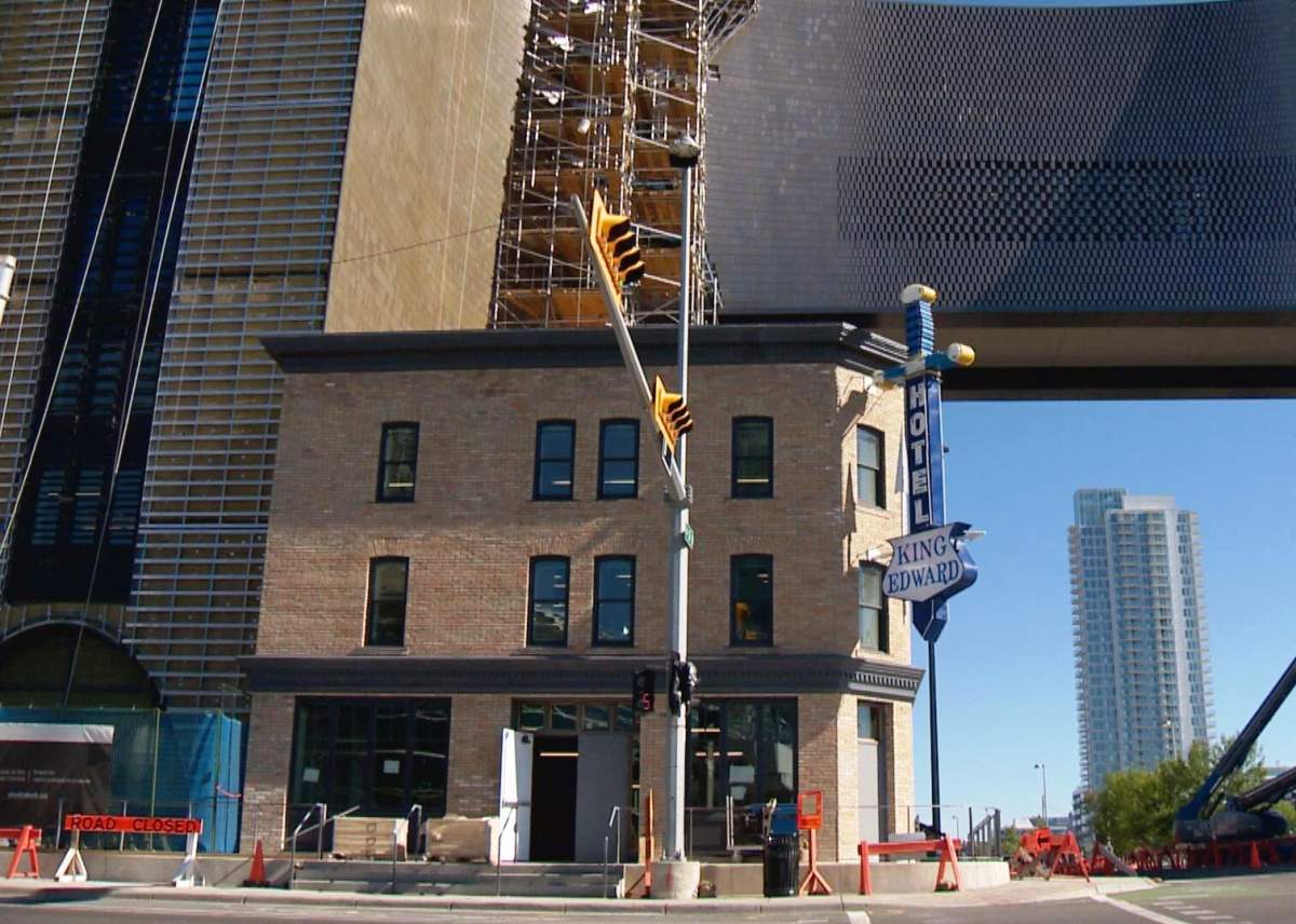 Calgary’s King Edward Hotel in the 400 block of 9 Avenue S.E.