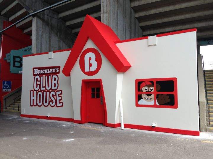 Brickley’s Club House at The Brick Field at Commonwealth Stadium.