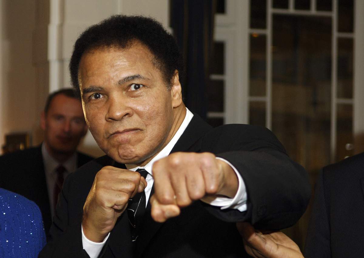 Muhammad Ali.