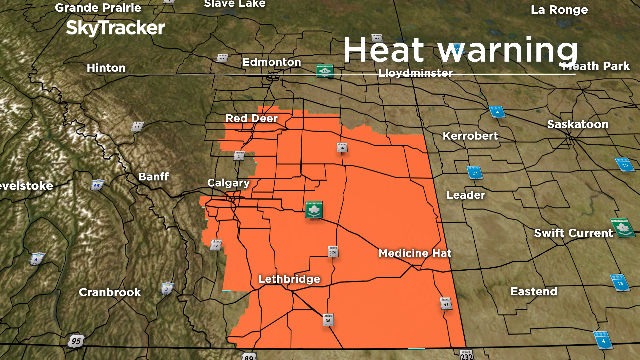 Calgary weather: Heat warning issued by Environment Canada - image