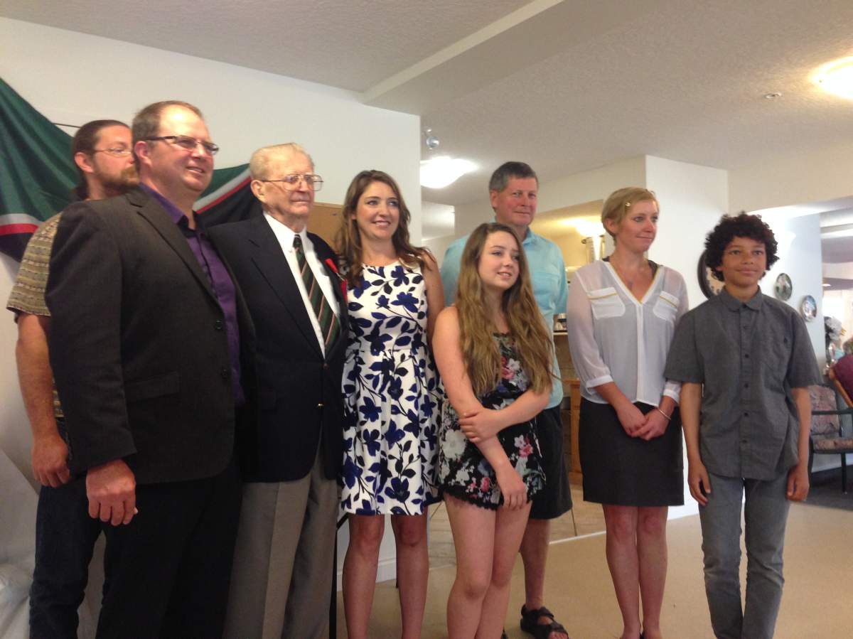 Bernhardt’s granddaughters were there, as well as some of his great grandchildren.