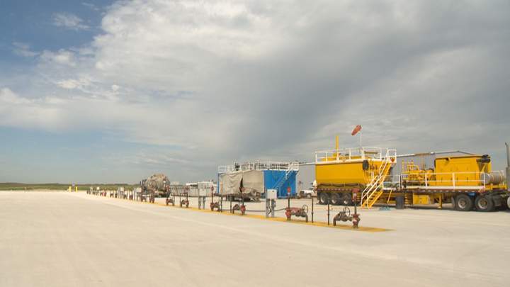 The $4.1 billion K+S Potash Canada mine near Bethune, Sask., is almost complete and on track to be commissioned by the end of August.