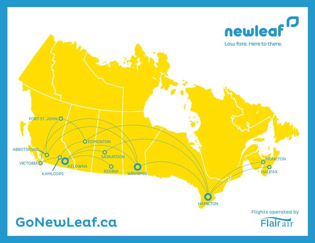 Flight map.