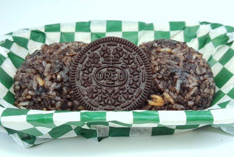 Oreo rice.