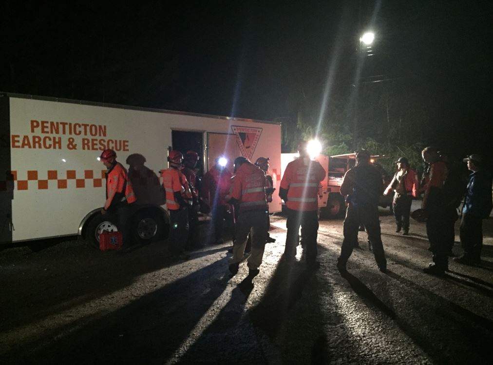 Penticton search and rescue members will test out a new app to assist with carrying out evacuation orders.