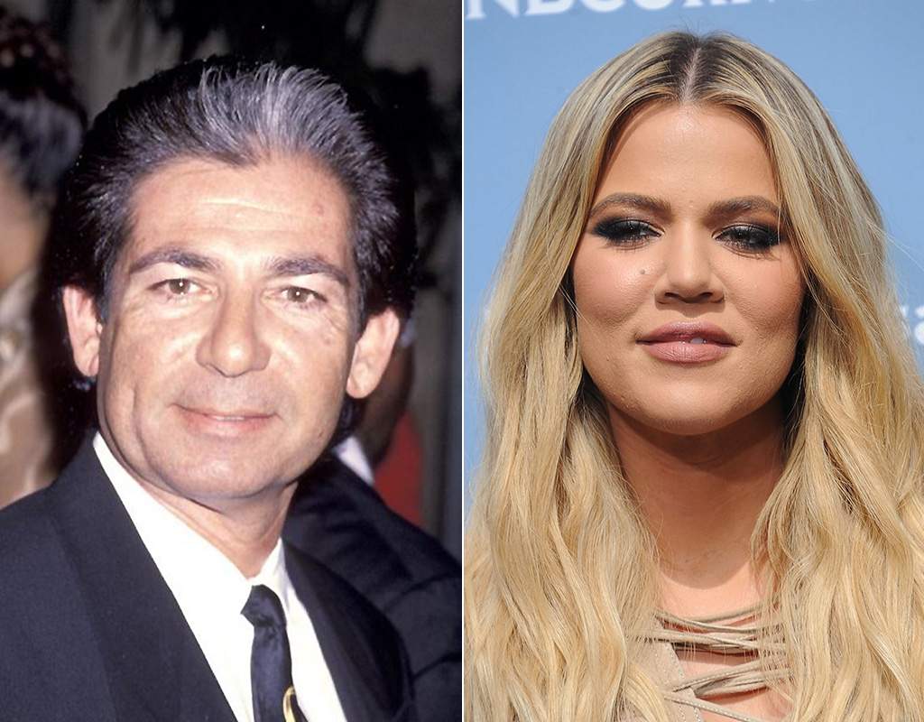 Robert Kardashian, Sr. and Khloe Kardashian