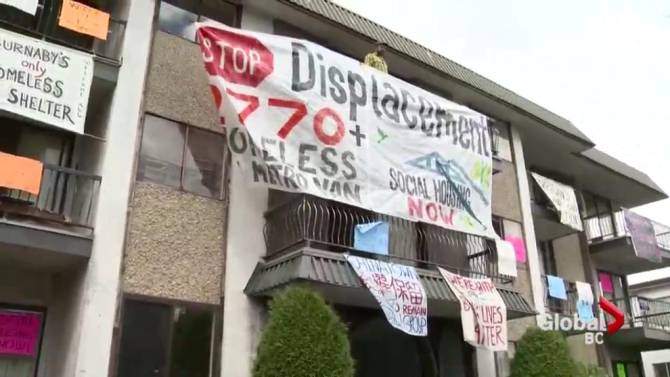 For 11 days, protesters with the Alliance Against Displacement have been holed up in a building on Imperial Street.