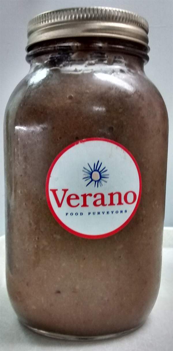 Recalled mushroom soup from Verano Food Purveyors.