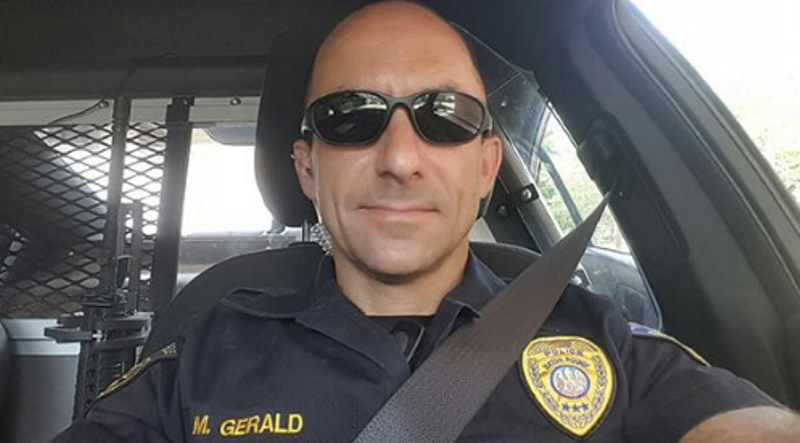 Matthew Gerald, a Baton Rouge police officer who was killed was a married father of two young daughters. (Twitter)